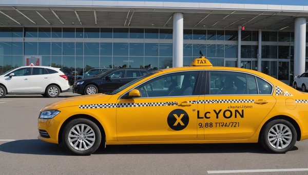 Un taxi à l'aéroport de lyon saint exupéry : confortable et fiable